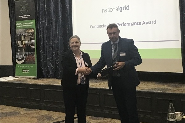 Morrison Energy Services receives National Grid Safety Award